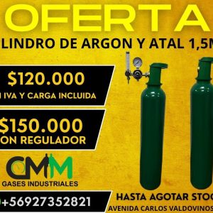 CILINDRO ARGON (1.5 M3)